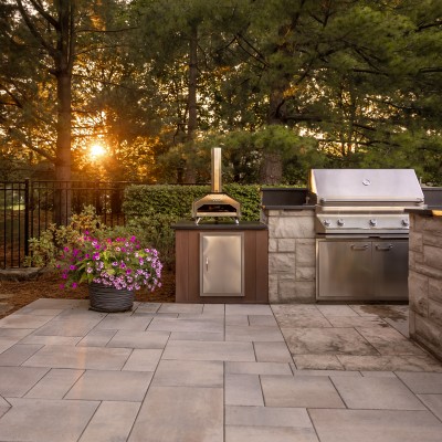 outdoor kitchens