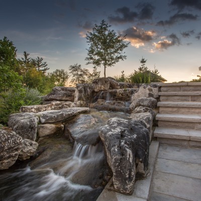 natural stone walkways