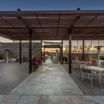 natural stone walkways