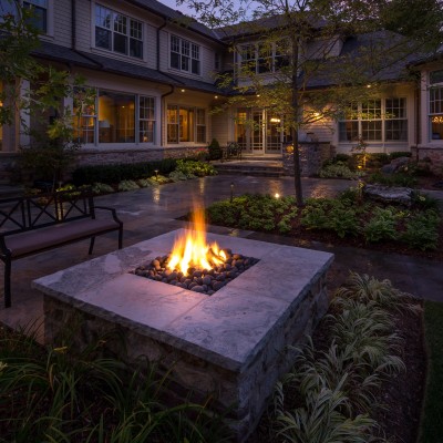 outdoor fireplaces