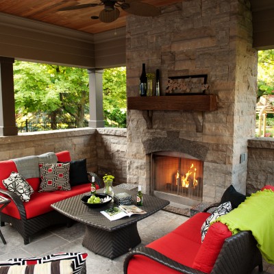 outdoor fireplaces