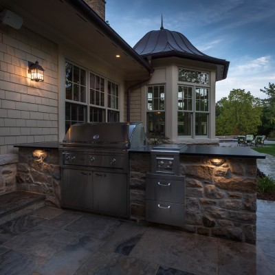 outdoor kitchens