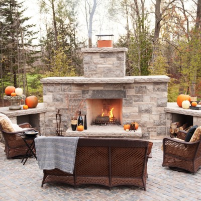 outdoor fireplaces