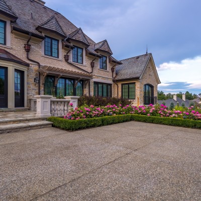 burlington landscape modern chateau