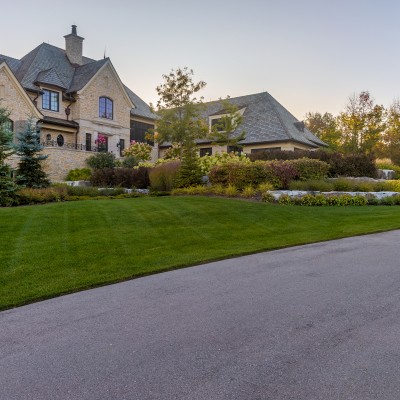 burlington landscape modern chateau
