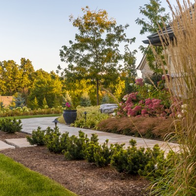 burlington landscape modern chateau