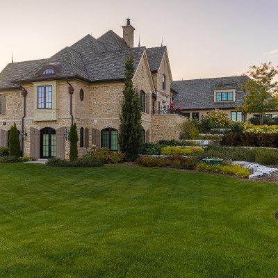 burlington landscape modern chateau