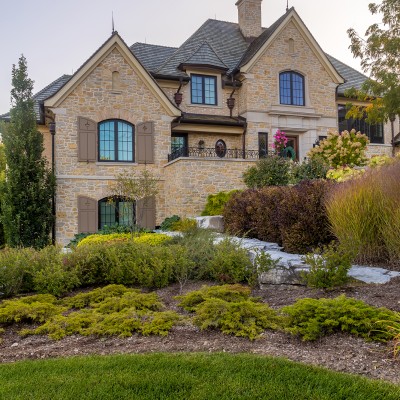 burlington landscape modern chateau