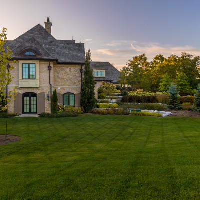 burlington landscape modern chateau