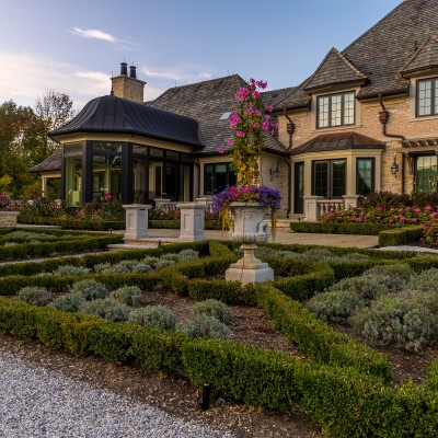 burlington landscape modern chateau