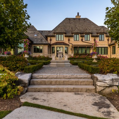 burlington landscape modern chateau