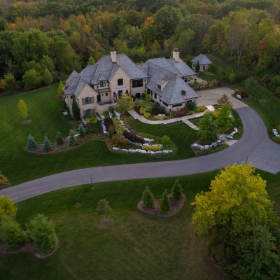 burlington landscape modern chateau